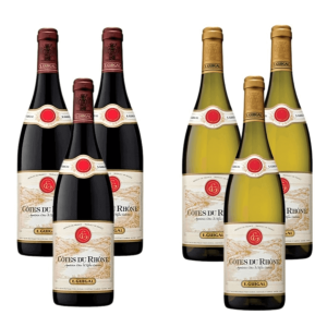 Kit Cotes du Rhône E. Guigal  AOC - Branco e Tinto