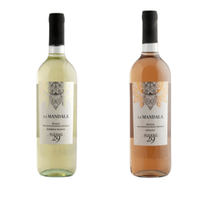 Kit Vinhos Italianos La Mandala White and Rose