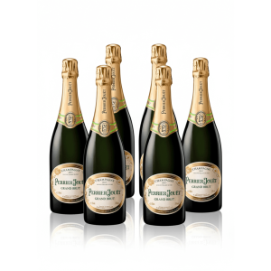 Kit Champagne Perrier Jouet Grand Brut - Caixa com 6